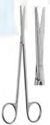 Ножиці препараційні Келлі, гострокінцеві, прямі, 180 мм RAJ IMPEX 04-234